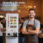 Total totem AdPlay 27TTS Autoatendimento para pizzarias
